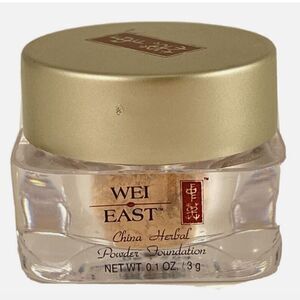 NEW Wei East Flawless China Herbal Powder Foundation .10 oz Travel Size